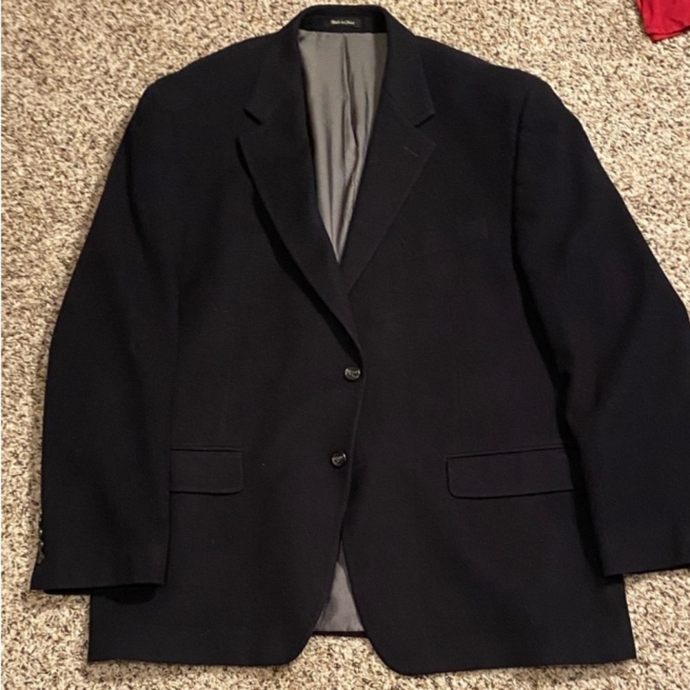 Chaps Classic Navy Blazer 46R